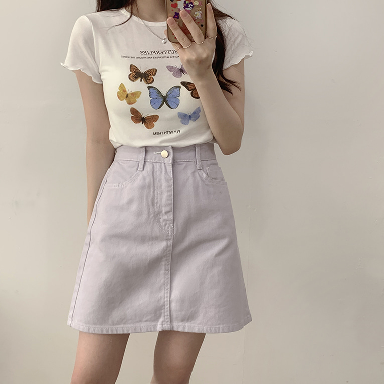 티안컬러 skirt (2color)
