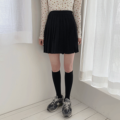 킨슨플리츠 skirt (2color)